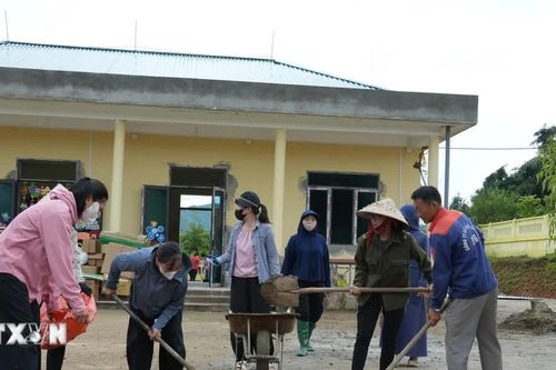 Lai Châu: Dựng lại mái trường sau lũ dữ, sẵn sàng đón trẻ ở Mường Than