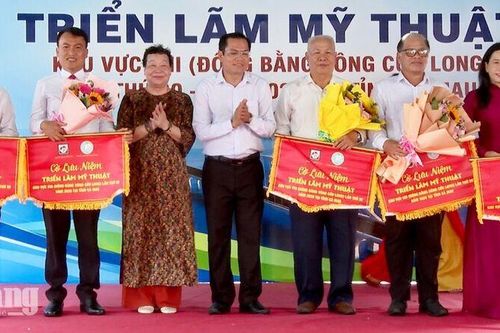 An Giang có 3 tác giả đoạt giải mỹ thuật khu vực đồng bằng sông Cửu Long