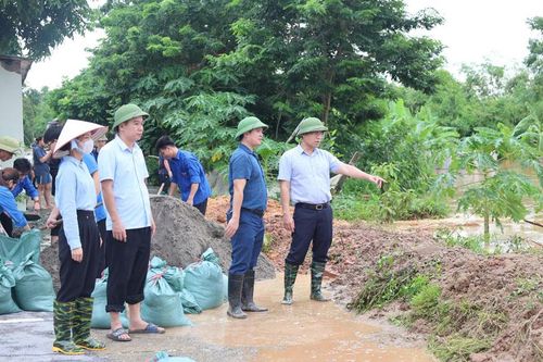 Bắc Ninh huy động lực lượng ứng phó, khắc phục hậu quả mưa lũ