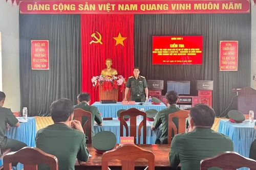 Quân khu 5 kiểm tra công tác sẵn sàng chiến đấu dịp Quốc khánh 2-9 tại Gia Lai