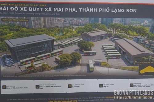 Đông Kinh lấy ý kiến người dân về thu hồi đất Dự án Bãi đỗ xe buýt