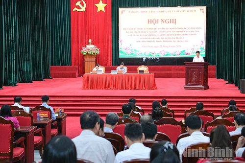 Đảng ủy xã Phát Diệm quán triệt các văn bản mới của Trung ương, của tỉnh và triển khai nhiệm vụ tháng 9