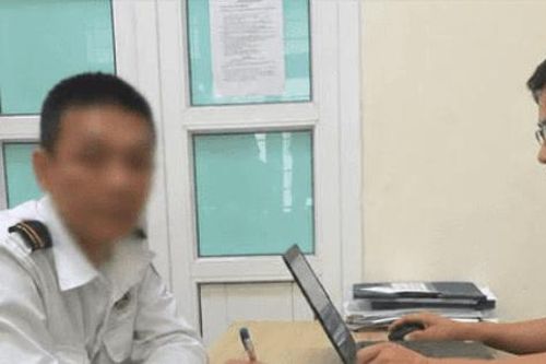Công an phường Hoàng Mai triệu tập bảo vệ hành hung tài xế xe ôm
