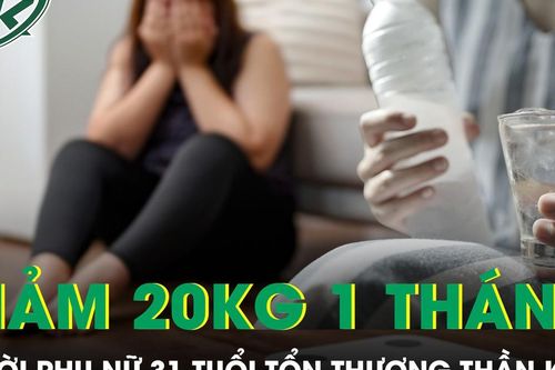 Nhịn ăn chỉ uống nước giảm 20 kg trong 1 tháng, người phụ nữ tổn thương thần kinh