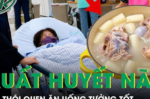 Người phụ nữ 47 tuổi xuất huyết não sau thói quen ăn uống tưởng tốt