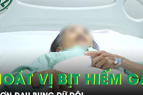Người phụ nữ đau bụng dữ dội bất ngờ phát hiện thoát vị bịt hiếm gặp