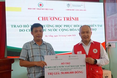 Đà Nẵng: Hơn 1,65 tỷ đồng hỗ trợ trường học tái thiết sau thiên tai