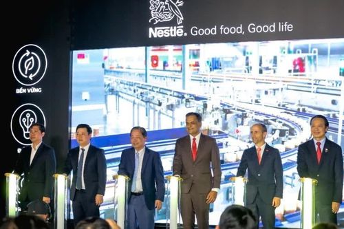 Nestlé Việt Nam đưa vào vận hành dây chuyền đóng gói cà-phê hòa tan mới tại Đồng Nai
