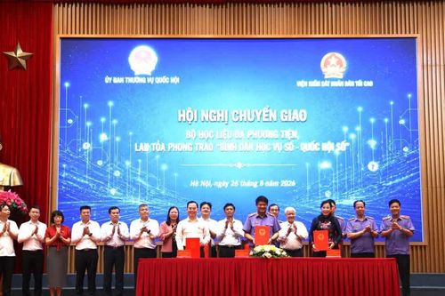 Khai thác hiệu quả Bộ học liệu 'Bình dân học vụ số - Quốc hội số' trong ngành kiểm sát