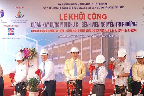 Xây mới khu C Bệnh viện Nguyễn Tri Phương hơn 500 tỷ đồng