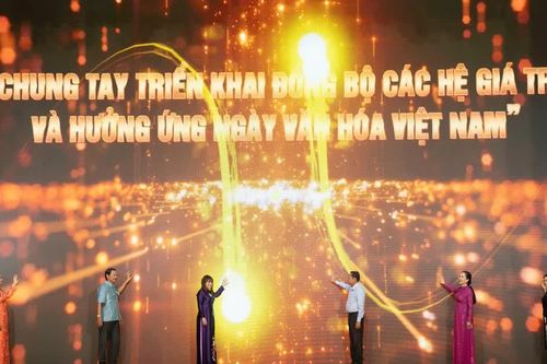 Phát động triển khai đồng bộ các hệ giá trị và Ngày Văn hóa Việt Nam