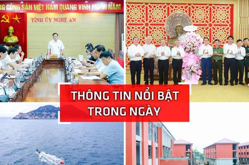 Nghệ An: Thông tin nổi bật ngày 26/8
