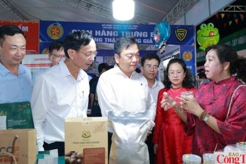 Hội chợ sản phẩm công nghiệp nông thôn tiêu biểu miền Trung - Tây Nguyên thu về 12 tỷ đồng