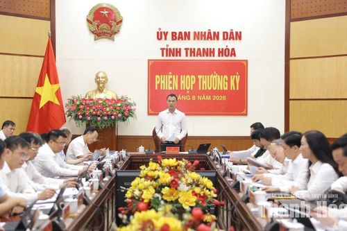 UBND tỉnh đánh giá tình hình kinh tế - xã hội tháng 8, nhiệm vụ trọng tâm tháng 9/2026