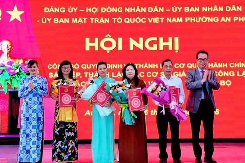 Phường An Phú kiện toàn tổ chức, cán bộ các phòng chuyên môn và trường học
