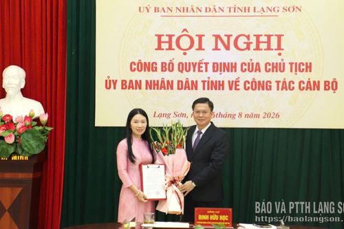Công bố quyết định bổ nhiệm Giám đốc Sở Ngoại vụ