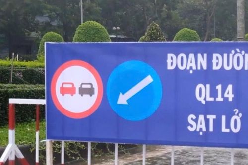 Vùng sạt trượt quốc lộ 14 sắp được khắc phục, 17 hộ dân mong ngày an cư