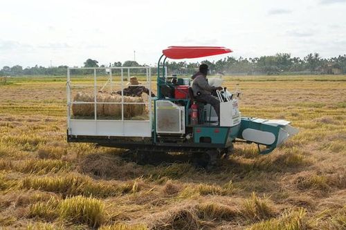 Đan Điền hỗ trợ người dân hơn 1,4 tỷ đồng mua máy cuộn rơm