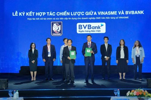 BVBank đồng hành cùng VINASME kết nối tài chính số, tiếp sức doanh nghiệp SME