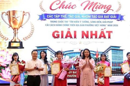 Phường Việt Hưng: Lan tỏa sáng kiến, thúc đẩy cải cách hành chính
