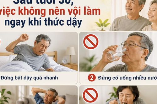 Sau tuổi 50, 4 việc không nên vội làm ngay khi thức dậy
