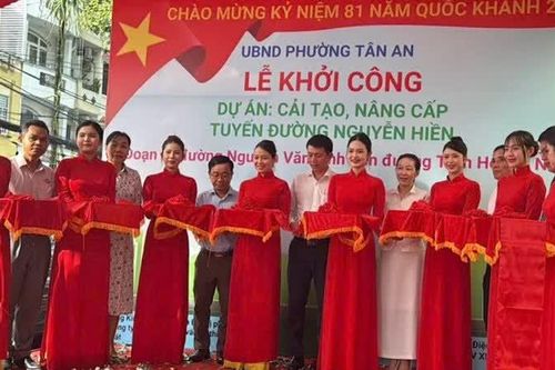 Khởi công hai dự án hạ tầng và giáo dục trọng điểm hơn 72 tỷ đồng