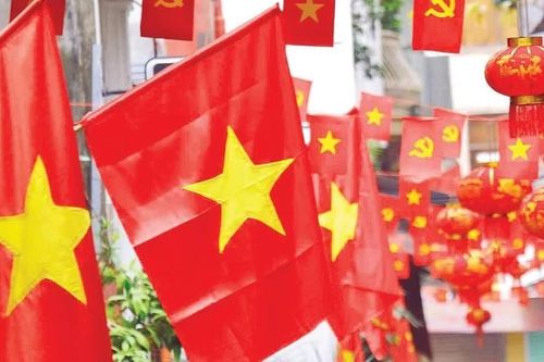 Rực rỡ sắc cờ mừng Quốc khánh