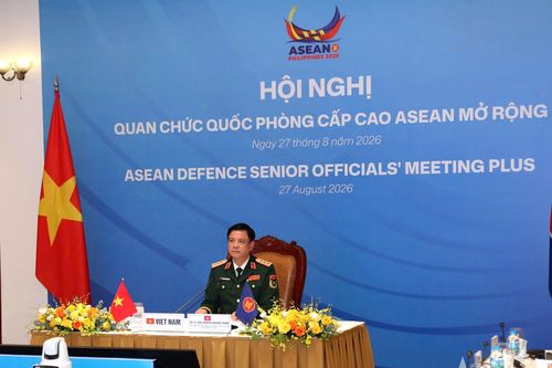 Thượng tướng Nguyễn Trường Thắng dự Hội nghị Quan chức Quốc phòng cấp cao ASEAN mở rộng