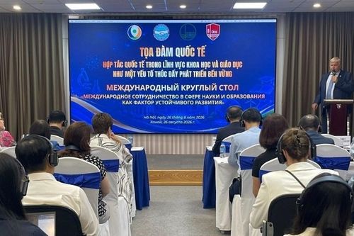 Thúc đẩy phát triển bền vững thông qua hợp tác quốc tế trong khoa học và giáo dục