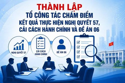Lào Cai thành lập Tổ công tác chấm điểm thực hiện Nghị quyết 57, cải cách hành chính