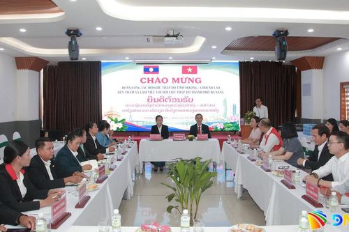 Tăng cường hợp tác, phối hợp hiệu quả trong công tác nhân đạo giữa Đà Nẵng và tỉnh Sê Kông (Lào)