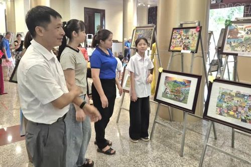 Lan tỏa ý thức yêu thiên nhiên, bảo vệ môi trường qua cuộc thi vẽ tranh "Em gieo xanh"