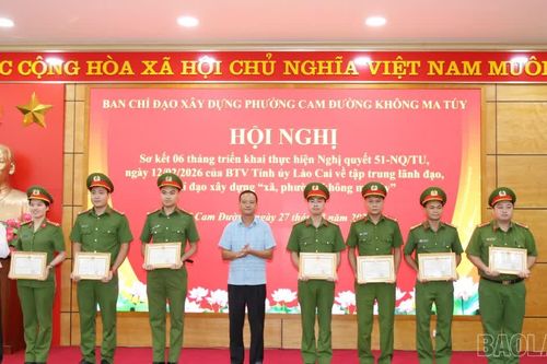 Phường Cam Đường sơ kết công tác xây dựng “xã, phường không ma túy”