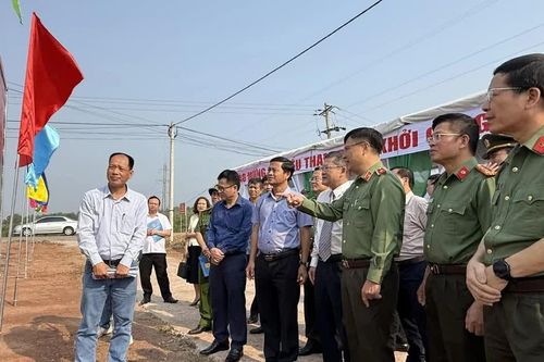 Tăng tốc xây dựng trụ sở Công an xã vùng biên giới