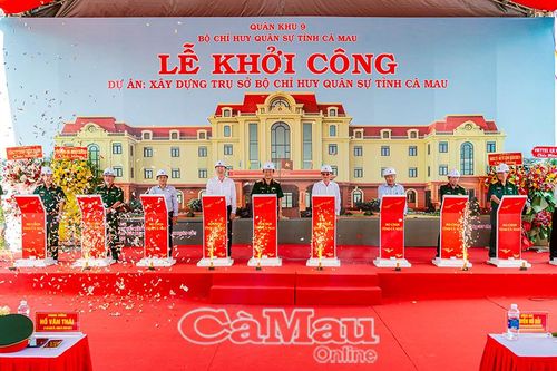 Cà Mau tăng cường tiềm lực, xây dựng lực lượng vũ trang vững mạnh
