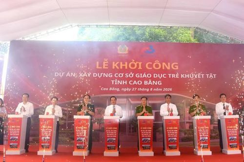 Cao Bằng đầu tư cơ sở giáo dục mới cho trẻ khuyết tật