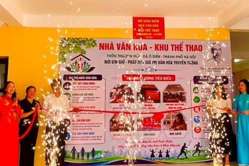 Xã Ô Diên tạo sức sống mới cho thiết chế văn hóa cơ sở