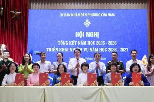 Ngành Giáo dục phường Cửa Nam đổi mới tư duy, chuyển biến mạnh mẽ trong năm học 2026-2027