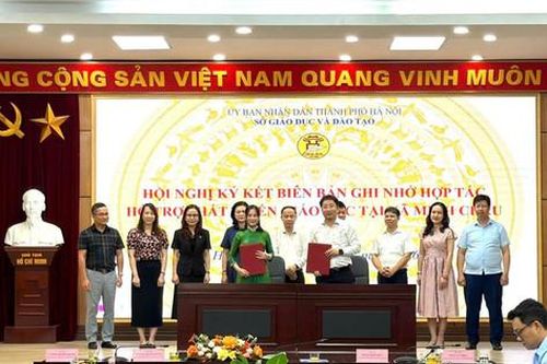 Hà Nội kết nối nguồn lực hỗ trợ giáo dục xã đảo Minh Châu