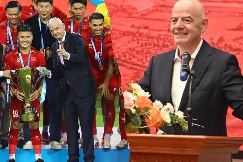 Chủ tịch FIFA Gianni Infantino nói Việt Nam có thể thành 'cường quốc bóng đá'