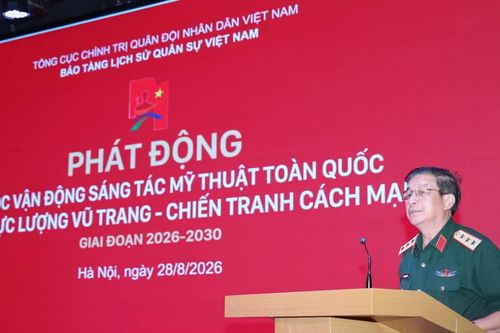 Phát động Cuộc vận động sáng tác mỹ thuật toàn quốc đề tài Lực lượng vũ trang - Chiến tranh cách mạng 2026-2030