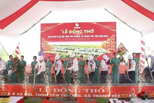 Điện Biên động thổ dự án nhà ở xã hội hơn 301 tỉ đồng