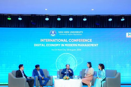 Trường Đại học Văn Hiến quy tụ nhiều học giả quốc tế thảo luận về kinh tế số