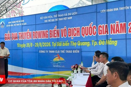 102 VĐV tranh tài tại giải đua thuyền Rowing biển vô địch quốc gia 2026