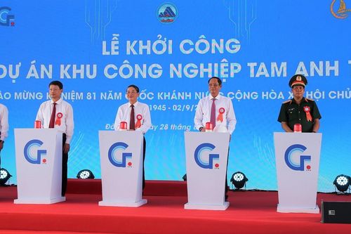 Đà Nẵng khởi công khu công nghiệp gần 170ha, vốn hơn 1.500 tỷ đồng