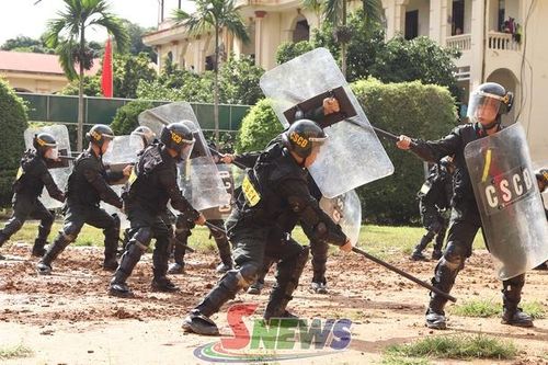 Bế giảng Khoá huấn luyện Tiểu đoàn Cảnh sát cơ động dự bị chiến đấu thuộc Công an tỉnh năm 2026