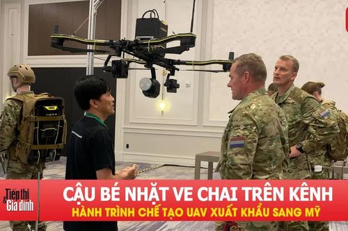 Cậu bé nhặt ve chai trên kênh Nhiêu Lộc và hành trình trở thành CEO chế tạo UAV xuất khẩu sang Mỹ