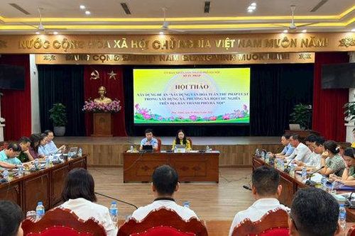 Hà Nội: Đổi mới công tác tư pháp, đáp ứng yêu cầu phát triển mới