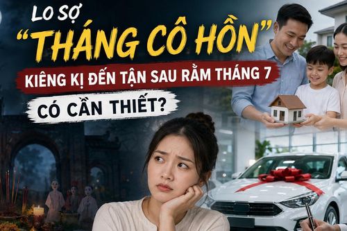 Lo sợ 'tháng cô hồn', nhiều người kiêng đủ thứ đến tận sau Rằm tháng 7: Chuyên gia nói gì?
