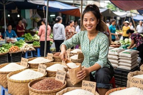 Giá lúa gạo hôm nay 29.8.2026: Gạo nguyên liệu tiếp tục lao dốc